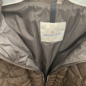 Moncler - women’s size S chocolate brown